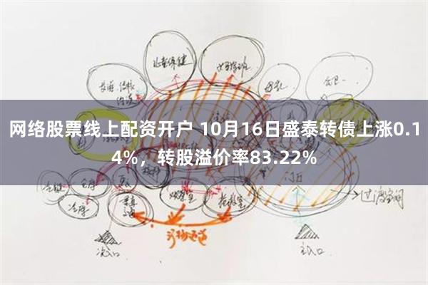 网络股票线上配资开户 10月16日盛泰转债上涨0.14%，转股溢价率83.22%